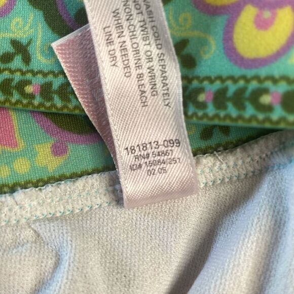 Vintage Y2K (2005) Victoria's Secret boho print bikini top sz L - Picture 9 of 10